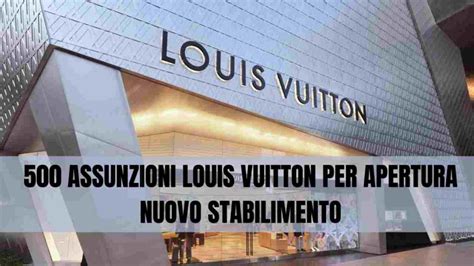 offerte di lavoro presso louis vuitton